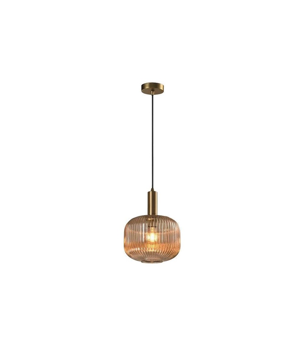 COLGANTE MOKA SMOKE GOLD 255Ø